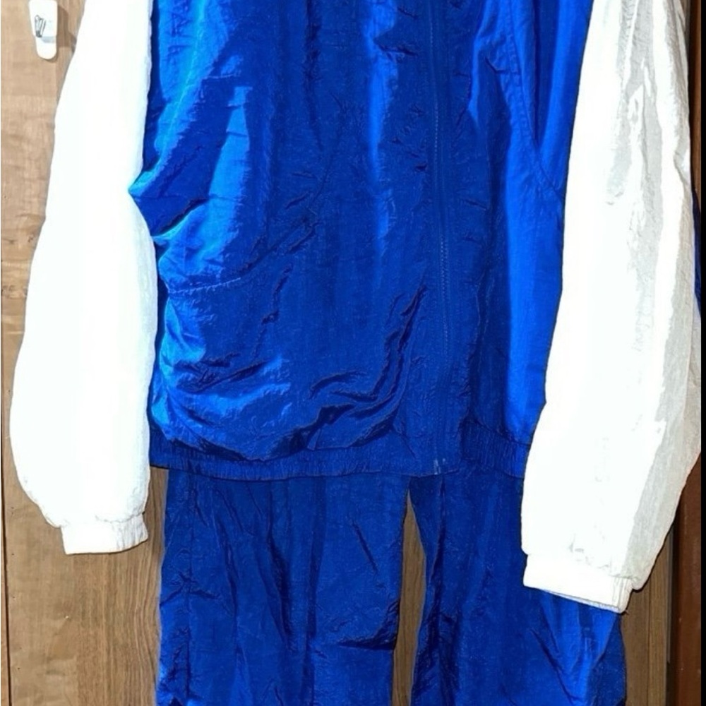 Vintage Reebok Wind/Track Suit Lined Cotton Size XL